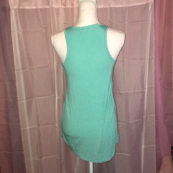 Aqua Nautical Anchor Tank Top | M | NWOT - Picture 6 of 6
